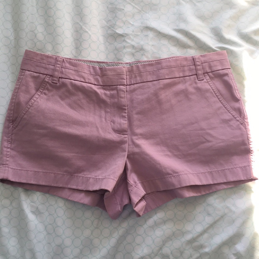 J.Crew Chino Pink Shorts